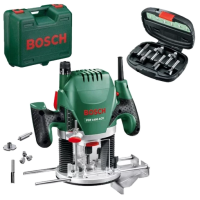 Фрезер + набір фрез Bosch POF 1400 ACE