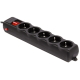 Мережевий фільтр Gembird SPG5-G-15B-PRO 4.5 м кабель 5 розеток
