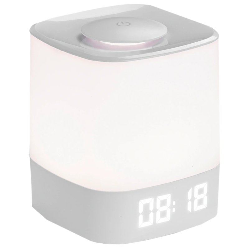 LED світильник акумуляторний з годинником TITANUM TLTF-016CW 4W 3000-40000К-6000K