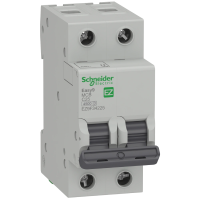 Автоматичний вимикач (АВ) Easy9 Schneider Electric EZ9, 2Р, 25А "С"