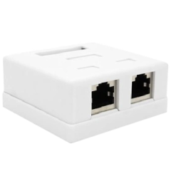 Розетка комп'ютерна RITAR FTP 8P8C RJ45 2 порт Cat-5
