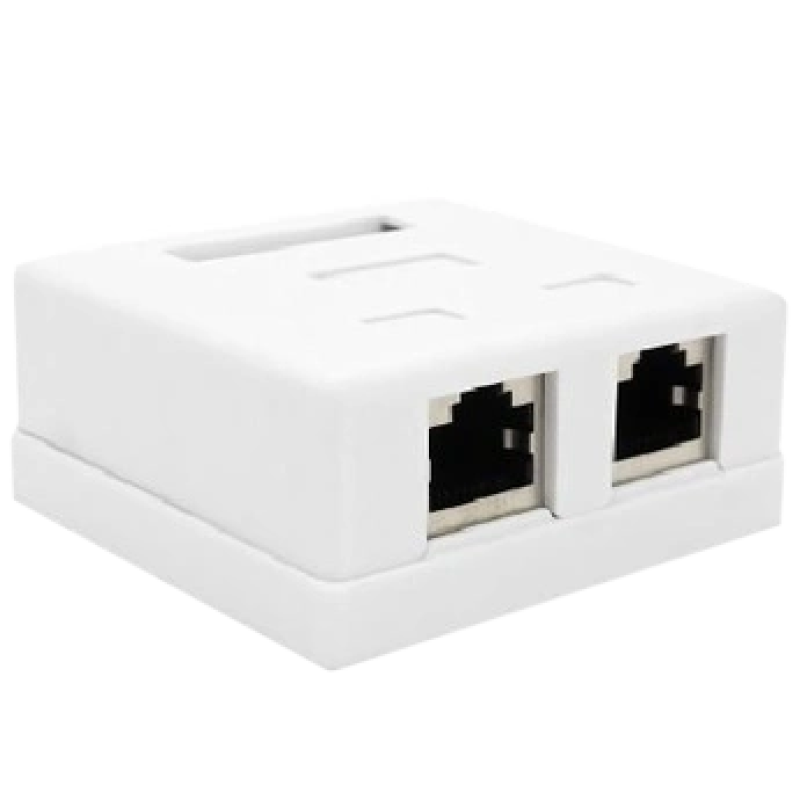 Розетка комп'ютерна RITAR FTP 8P8C RJ45 2 порт Cat-5