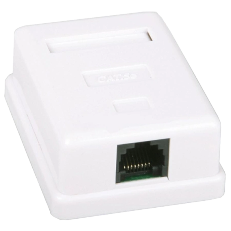 Розетка комп'ютерна одинарна RITAR FTP 8P8C RJ45 1 порт Cat-5