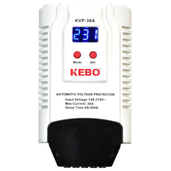 Реле напруги на DIN-рейку KEBO KVP-30A 2-30A 140-260V