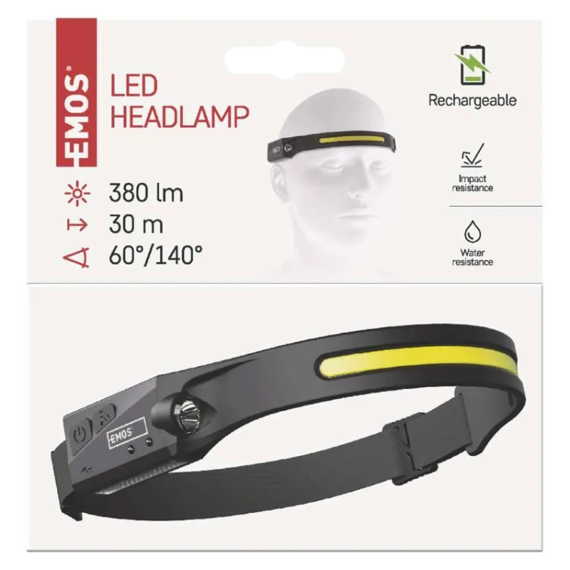 Лiхтар LED EMOS P3541 380лм Li-Pol 1200 мА•г