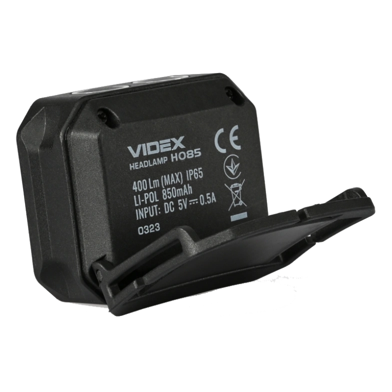 Налобний світлодіодний ліхтарик VIDEX VLF-H085-OR 400Lm 5000K