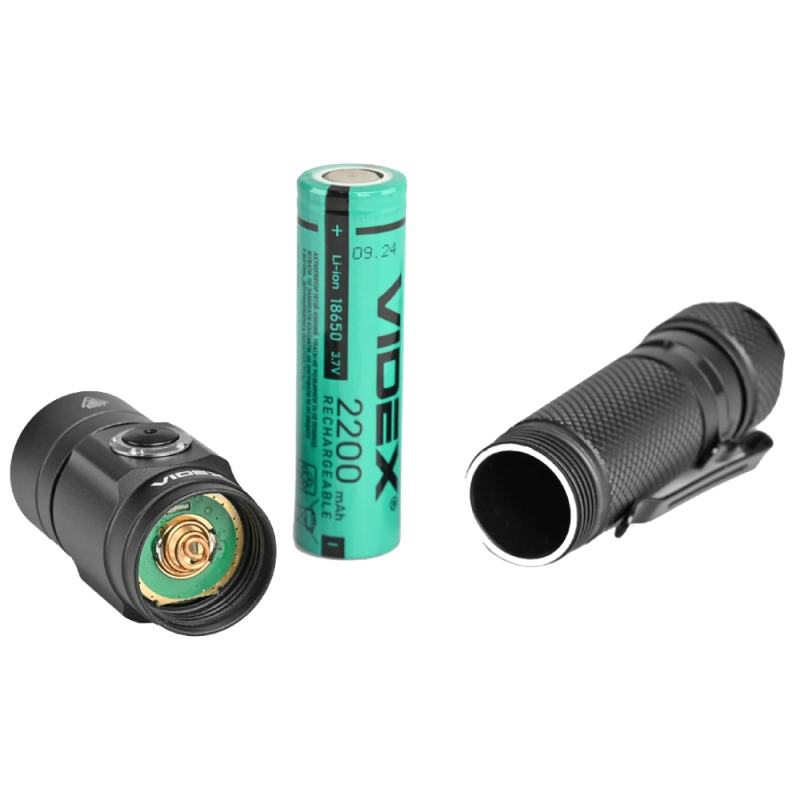 Портативний світлодіодний ліхтарик VIDEX VLF-A352 600Lm 5000K