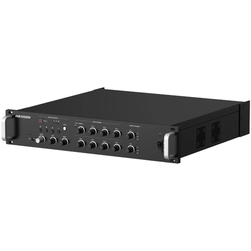 Мережевий підсилювач Hikvision DS-QAZ1A500G1-VB4 500 Вт на 2 зони