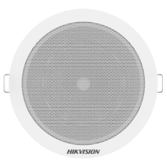 Аналоговий стельовий динамік 6 Вт Hikvision DS-QAE0206G1-V