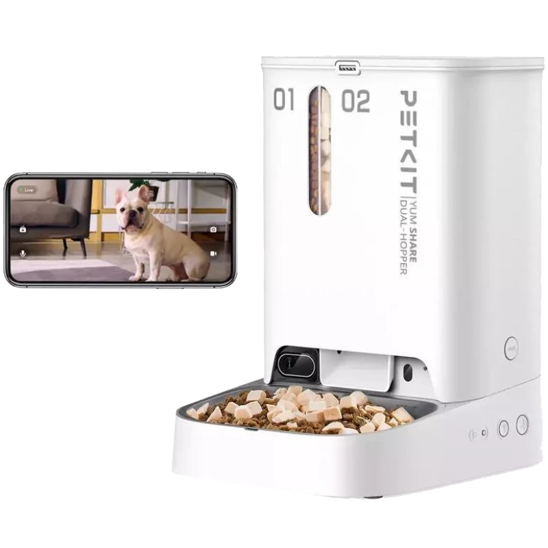 Смарт годівниця PETKIT YUMSHARE DUAL-HOPPER with Cam P591