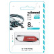 Накопичувач Wibrand Aligator 8Gb Dark Red USB 2.0 (WI2.0/AL8U7DR)