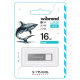 Накопичувач Wibrand Shark 16Gb Silver USB 2.0 (WI2.0/SH16U4S)