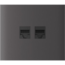 ⚙️ Фронтальна панель Ajax CenterCover (LAN) vertical ASP Grey
