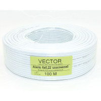 Кабель сигнальний Vector 6x0.22 100 метрів