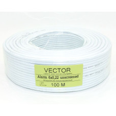 Кабель сигнальний Vector 6x0.22 100 метрів