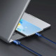 Кабель Baseus Crystal Shine USB to Type-C 100W 2 м Blue