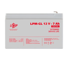Аккумуль GEL LogicPower LPM-GL 12V - 7 Ah 08,2024