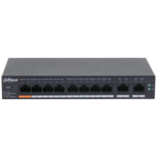 Керований комутатор Dahua DH-CS4010-8ET2GT-60 на 8 портів для мережевих систем