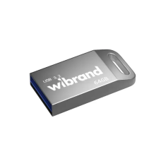 Флеш-накопичувач Wibrand USB 3.2 Gen1 Ant 64GB Silver