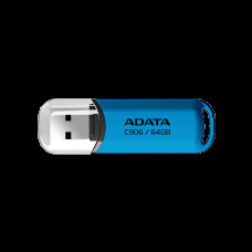 Накопичувач ADATA 64GB C906 USB 2.0 Water Blue (AC906-64G-RWB)