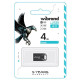 Накопичувач Wibrand Hawk 4Gb Black USB 2.0 (WI2.0/HA4M1B) 