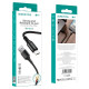Кабель BOROFONE BX54 Ultra Bright Micro-USB 1м 2.4A Black – у 