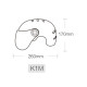 Шолом HIMO K1M helmet white