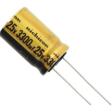 Конденсатор NICHICON FW HIFI 3300mF 25V 85C 16*25mm