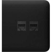 Фронтальна панель Ajax SideCover (LAN) ASP Black для пристроїв Ajax