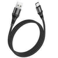 Кабель HOCO X50 USB to Type-C 3A 1м нейлоновий – швидка зарядка та передача даних