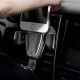 Тримач для мобільного Baseus Gravity Car Mount Black SUYL-01
