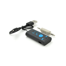 Адаптер автомобільний Bluetooth AUX 3.5мм стерео блістер
