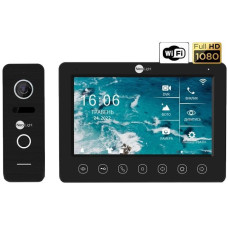 Комплект відеодомофона NeoLight NeoKIT HD WF B/Black (KAPPA+ HD WF + PRIME FHD)