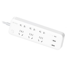 ZMI 65W 3 розетки 2 usb + usb З 13 метрів білий Фільтр мережевий