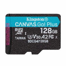 Kingston Canvas Go Plus 128Gb class 10 A2 V30 SDCG4/128GBSP microSDXC Карта пам\'яті