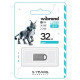 Накопичувач Wibrand Lynx 32Gb Silver USB 2.0 (WI2.0/LY32M2S)