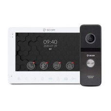 Комплект відеодомофону BCOM BD-780FHD White Kit