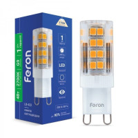 Світлодіодна лампочка Feron LB-432 4W G9 2700K