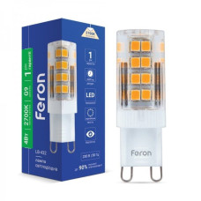 Світлодіодна лампочка Feron LB-432 4W G9 2700K