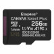 Kingston Canvas Select Plus Gen3 256Gb class 10 А1 (SDCS3/256GBSP) microSDXC Карта пам'яті
