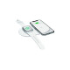БЗУ Baseus Smart 2in1 2A індукційне білий
