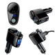 FM трансмітер Baseus Locomotive Bluetooth MP3 Black