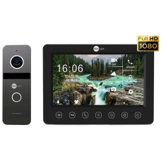 Комплект відеодомофону Neolight NeoKIT FHD Pro B/Graphite