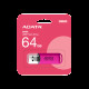Накопичувач ADATA 64GB C906 USB 2.0 Purple Pink (AC906-64G-RPP)