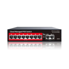 Q-SAT QPS208G (PS208G) POE+2GE 120W 8 POE + 2 GE Uplink керований Комутатор