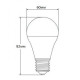 Світлодіодна лампочка LEDSTAR 6W E27 4000K STANDARD A60
