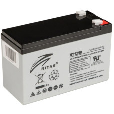Батарея акумуляторна Ritar AGM RT1290 12V 9 Ah сіра