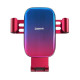Тримач для телефону Baseus Glaze Gravity Car Mount Red автомобільний