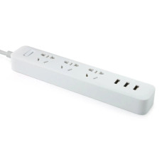 Xiaomi Mi Power Strip 3 розетки 3 usb 27W Fast Charge Фільтр мережевий