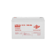 Батарея аккумуляторна GEL LogicPower LPM-GL 12 В / 100 Ah